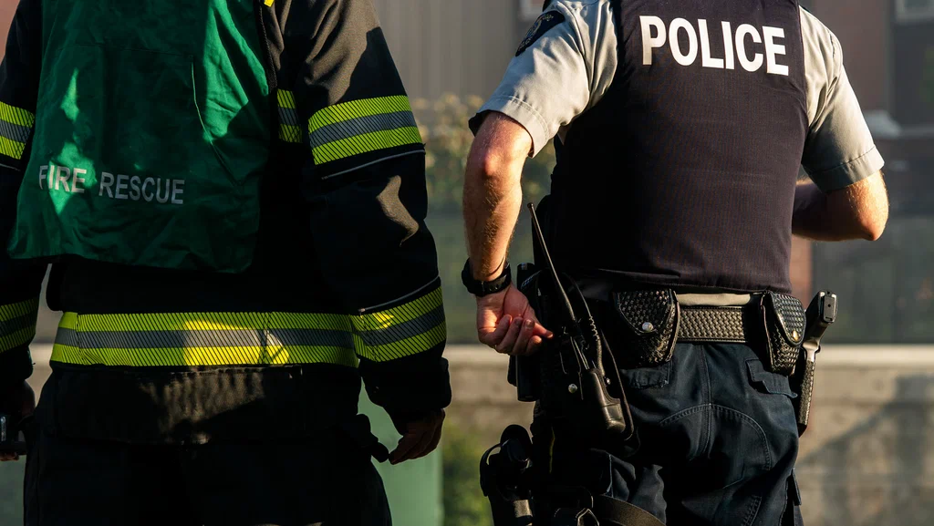 Police man Help the People